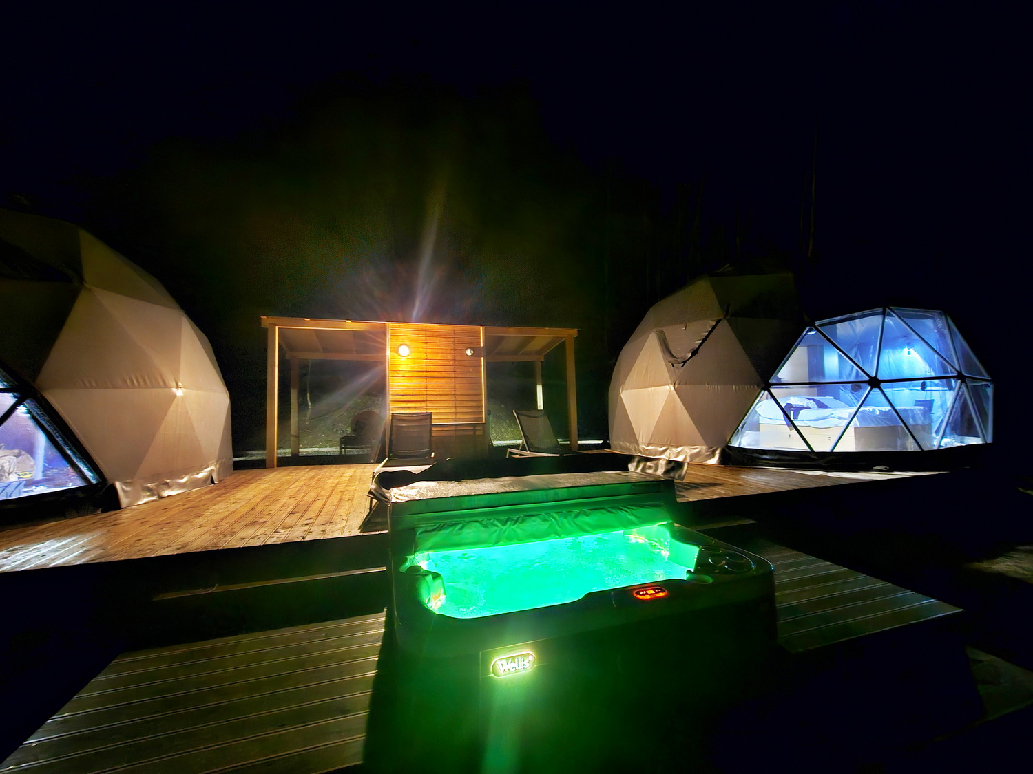 35m² BESKID GLAMP Glamping Kupolai Ø6,7m | Jaworze Kalnai, Lenkija