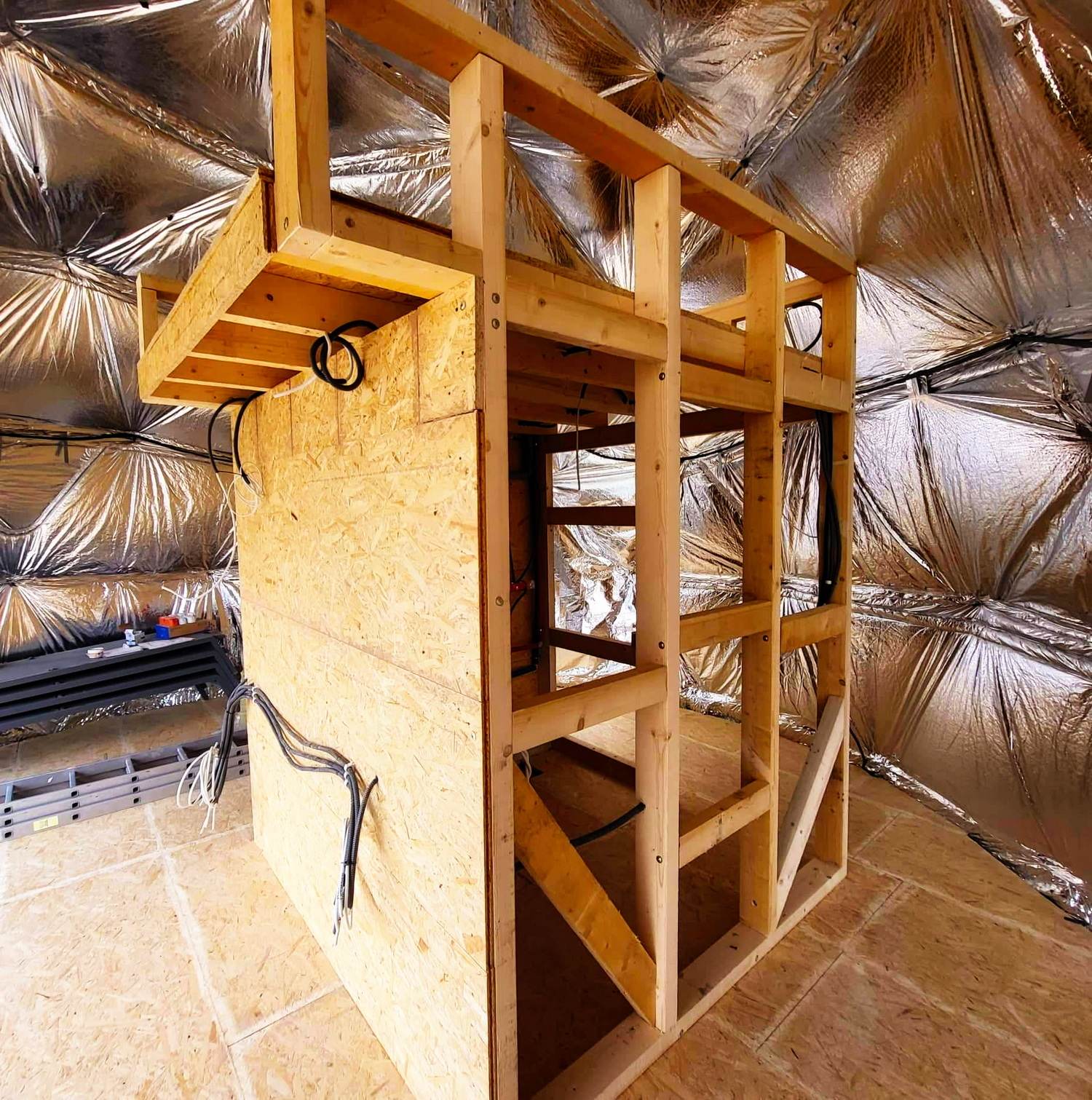 35m² BESKID GLAMP Glamping Kupolai Ø6,7m | Jaworze Kalnai, Lenkija