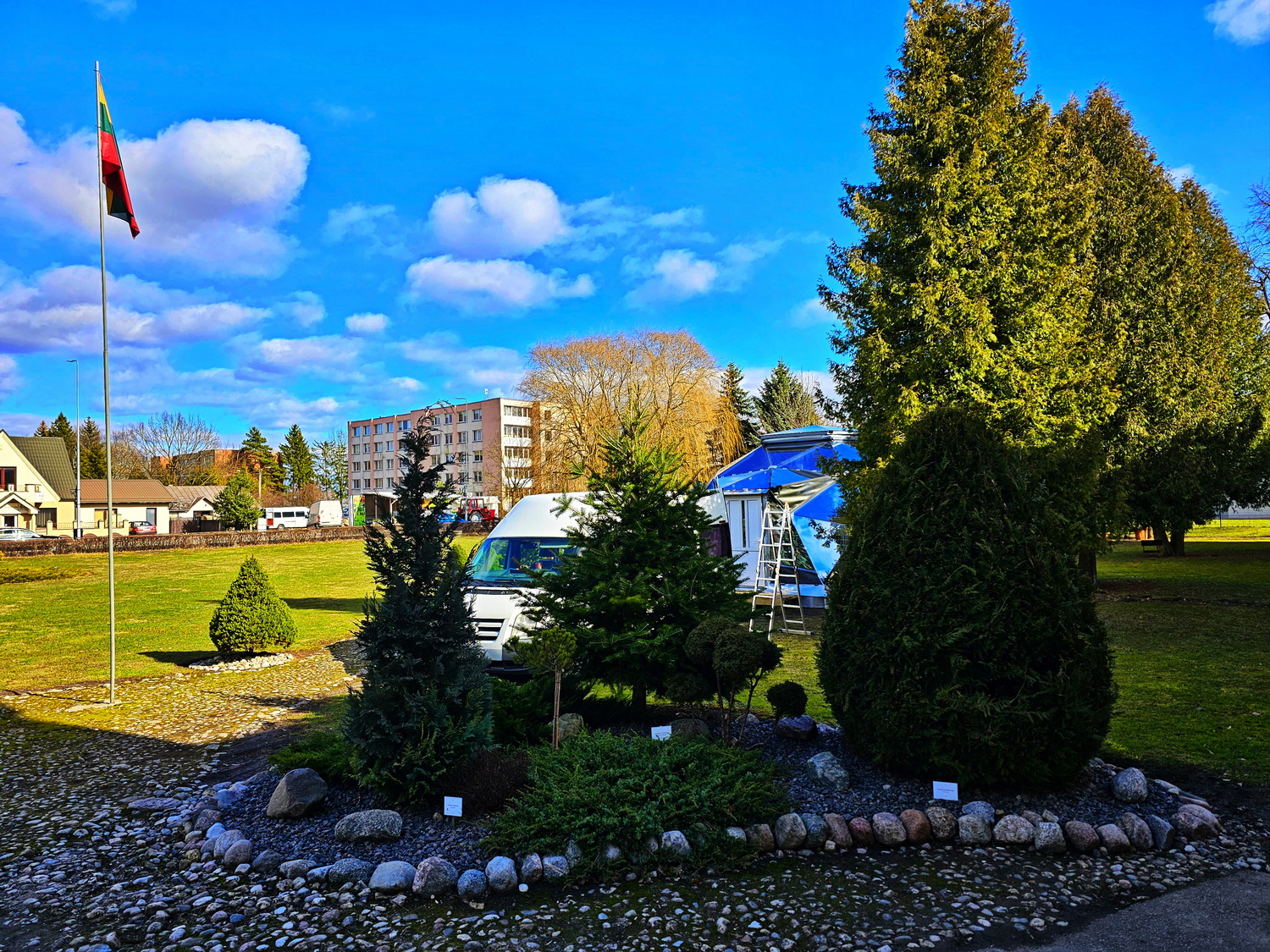 50m2 Glazed School Room Ø8m | Pasvalys basic school