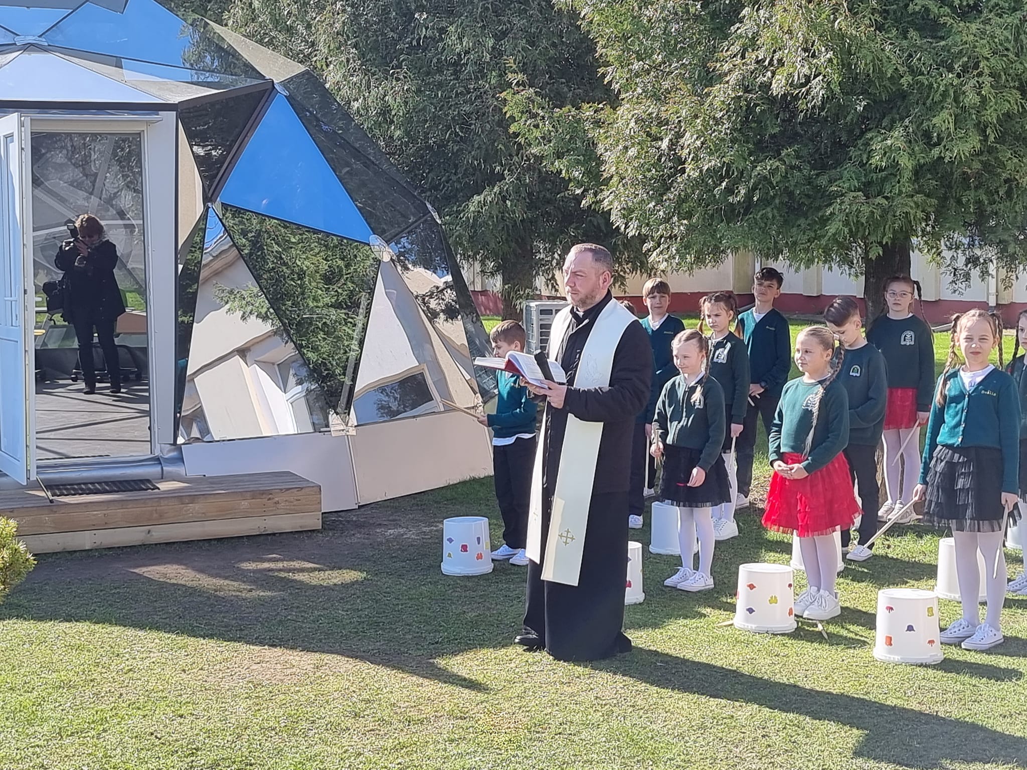 50m2 Glazed School Room Ø8m | Pasvalys basic school