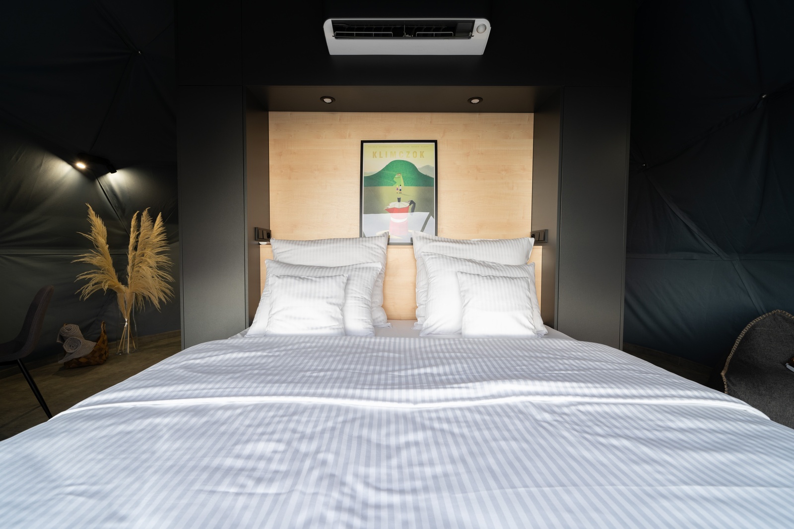 35m² BESKID GLAMP Glamping Kupolai Ø6,7m | Jaworze Kalnai, Lenkija