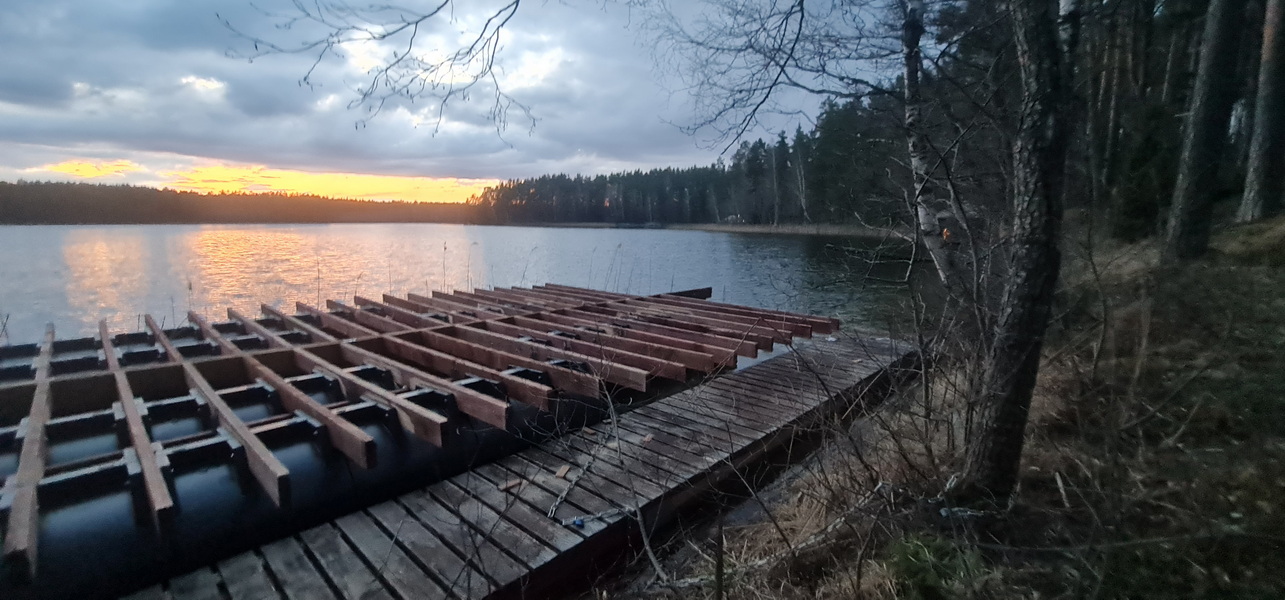 32m² Pramoginis Glamping Laivas Ø8m | Pasimėgaukite ežerų ir jų salų grožiu, Lakajai LT