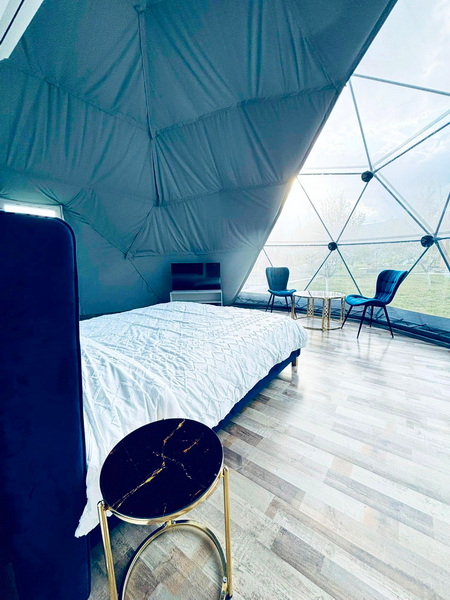35m² x4 Glamping Kupolai Ø6,7m | Jiblea Veche, Rumunija
