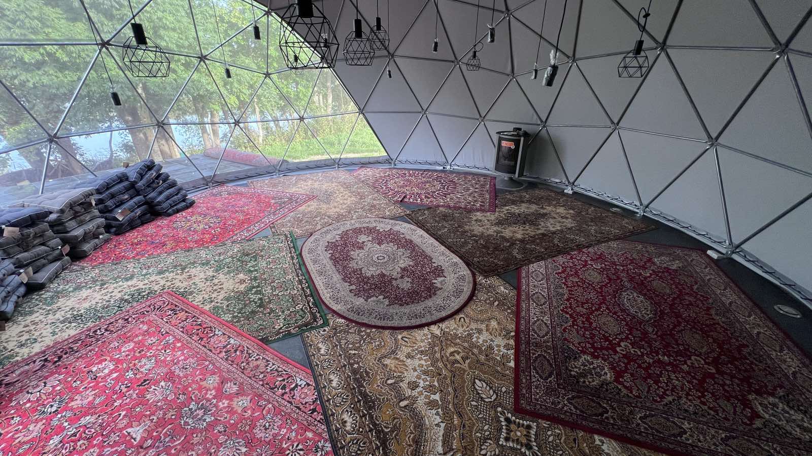 50m² + 95m² UJOY Meditacijų Centras Ø8m + Ø11m | Karvys, Lietuva