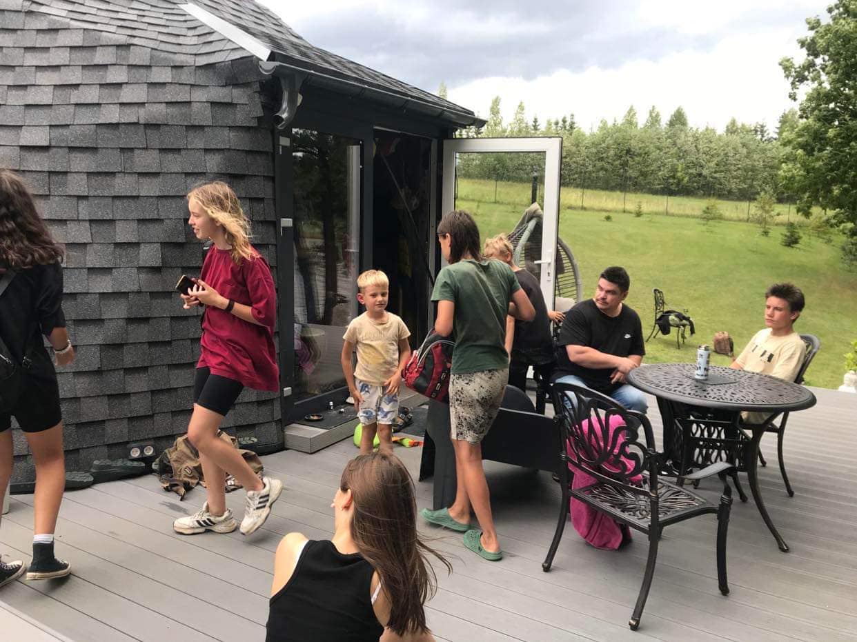 50m² + 95m² UJOY Meditacijų Centras Ø8m + Ø11m | Karvys, Lietuva