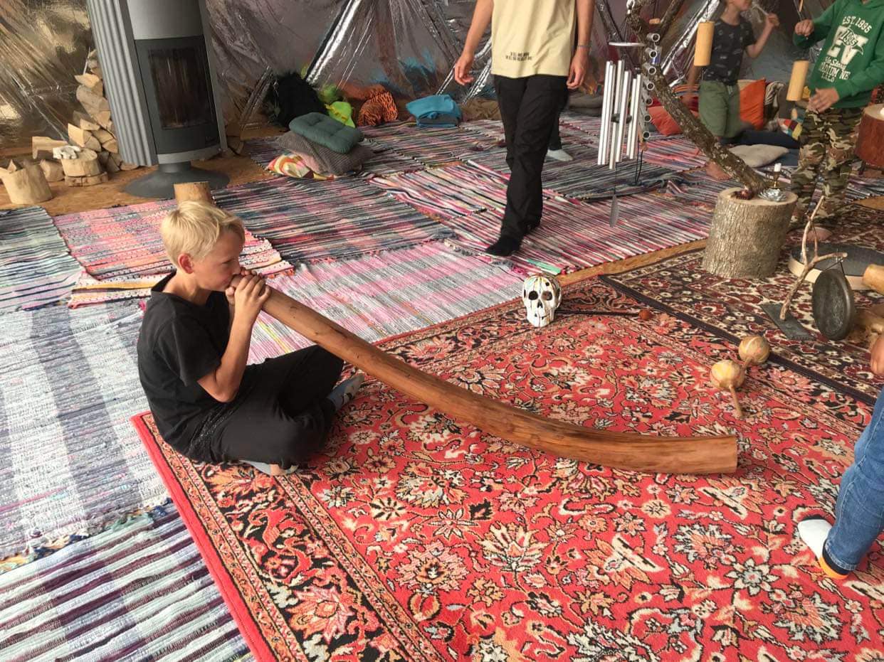 50m² + 95m² UJOY Meditacijų Centras Ø8m + Ø11m | Karvys, Lietuva