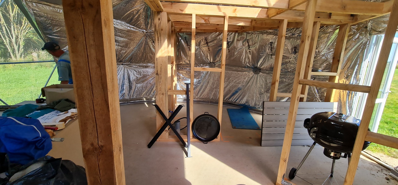 35m2 x4 Kupolai Žvaigždžių Slėnis Ø6,7m | Sližiai, Ukmergė