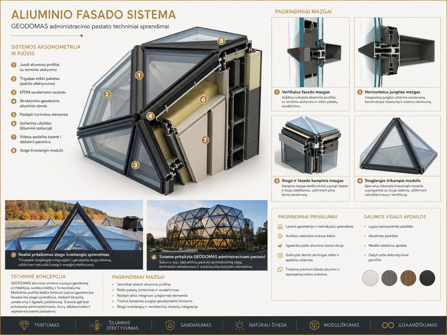 Ypatingi kupolai | konstrukcijos verslui bei geometrinių formų statiniai
